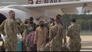 'Red Lancers' return home to NAS Jax from deployment