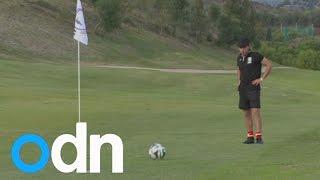 Footgolf: A cross between football and golf proves a hit in Spain