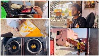 आज तो Full Enjoy किया Nishu के साथ // Johndeere 5050 D Stiker work Next Video Big surprise