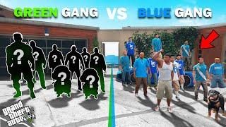 Franklin Blue Gang Try To Find Shinchan Green Gang In GTA 5!