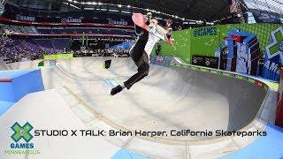 STUDIO X TALK: Brian Harper of California Skateparks | X Games Minneapolis 2019