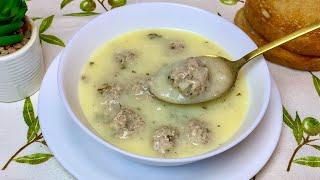 Greek Soup - Treasure! I take minced meat and cook a BRILLIANT soup!