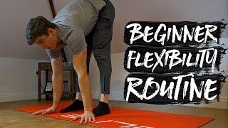 15 Minute Beginner Stretch Flexibility Routine! (FOLLOW ALONG)