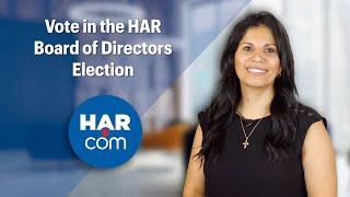 Voting in the HAR Board of Directors Election Starts Today - July 26th