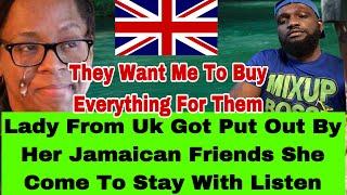 Pupa Jesus Lady from England got put out by her Jamaican friends 3 story in a one,listen