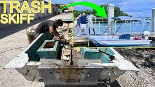 From Trash To Treasure: Skiff Boat DIY Build
