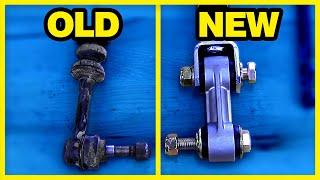 Upgrading Old 2nd Gen Cummins: Fixing Major Dodge Problems | BD Sway Bar End Links #dodge #cummins