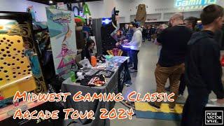 Midwest Gaming Classic 2024 Arcade Walk Through | Indie Arcade Wave