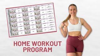 'FEEL GOOD FITNESS' PROGRAM - A 6-Week Home Workout Plan