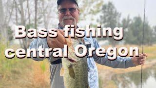 Bass fishing central Oregon