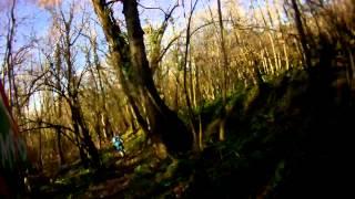 Winter riding in Sochi, Ahun mountain.