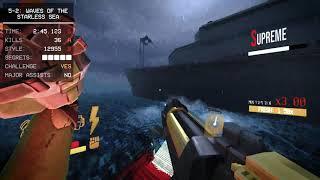 Ultrakill Wrath 5-2 Waves of the starless sea (P-Rank on Brutal)