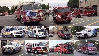 Police Cars Fire Trucks And Ambulance Responding Compilation Part 27 - September 2024