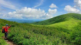 Appalachian Trail: Carver's Gap, NC to US 19E, TN. June 2021 Roan Highlands backpacking section hike