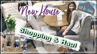 AT HOME Store SHOP WITH ME & HAUL 2019 | Shopping for the New House | Momma From Scratch