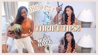 THRIFT SHOP WITH ME AND HUGE HOME HAUL | THE BEST THRIFTING TIPS // LoveLexyNicole