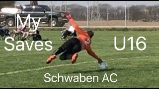 Amazing Saves • Roman Kudrautsau • Spring Season • Schwaben AC • U16