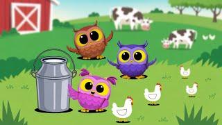 Hoot, Scoot & What | Learn First Words & Vocabulary | Vehicles & Animals for Babies | BabyFirst TV