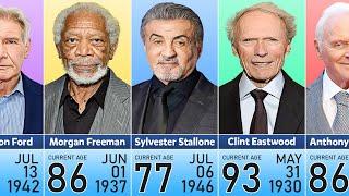 Age of Famous Senior Hollywood Actors in 2024