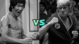 BRUCE LEE vs JOHNNY LAWRENCE (William Zabka) - Edit