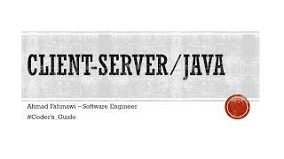 Client-Server First Exam Review Part 2 (Coding)