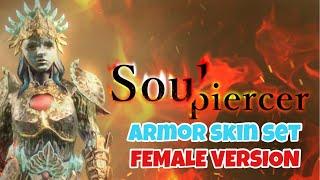 SOULPIERCER'S ARMOR SKIN SET | FEMALE VERSION | INVICTUS LOST SOUL