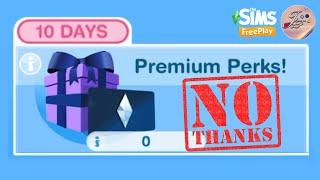 Sims FreePlay | Premium Perks Event??? 