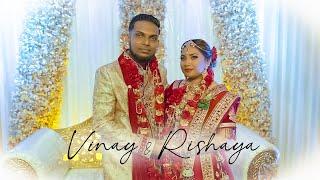 RISHAYA & VINAY || Wedding Highlight 2024 || Film by AR PICTURES