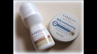 Yardley Daily Moisturizing Face & Body Cream + Roll On Deodorant Review