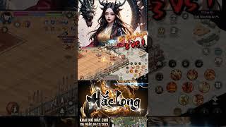 kiếm hiệp tình 2 - Sức mạnh của CBQ 1 vs 3 #volam2mobile #võlâm2 #gaming #jx2mobile