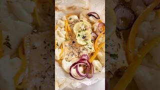 Trout en papillote #truite #saumonée #shortvideo #delicious #homemade #yummy #eat #food #bake #fish