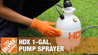 HDX 1-Gal. Pump Sprayer | The Home Depot