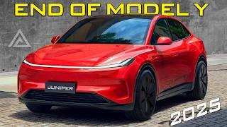 New 2025 Tesla Model Y "Project Juniper"  is HERE - MAJOR Elon Musk Announcement's Details