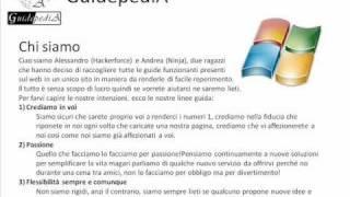 Guidepedia, Ci presentiamo - HQ