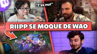 WAO SE FAIT VANNER PAR RIIPP APRÈS UN 1V5 - Best Of LoL #799 Réactions