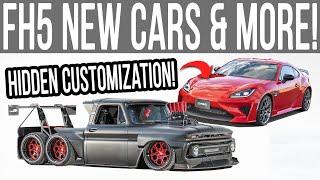 Forza Horizon 5 New Cars & Hidden Customizations Leaked!