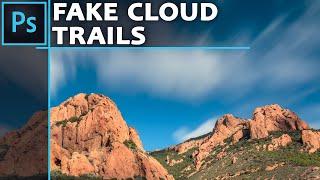 How to make CLOUD TRAILS  in Photoshop