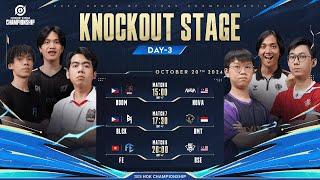 [EN] 2024 Honor of Kings Championship Knockout Stage Day 3