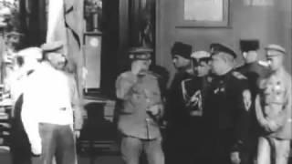 1919 год - Взятие Полтавы войсками генерала Май-Маевского (кинохроника)