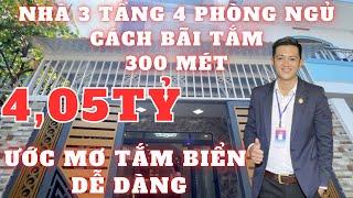 Bán Nhà đẹp gần biển Nha Trang. 160m2. Pháp lí Hoàn Công chuẩn chỉnh. Giá sập sàn