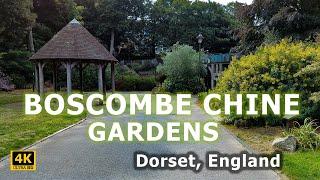 BOSCOMBE GARDENS | BOURNEMOUTH | 4K | Dorset, England