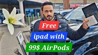 Free ipad with AirPods 2nd Generation only in #smarttechsolution