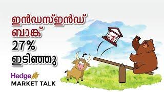 ഇന്‍ഡസ്‌ഇന്‍ഡ്‌ ബാങ്ക്‌ 27% ഇടിഞ്ഞു  | Hedge Market Talk 11 March 2025