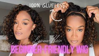 Growing scalp!100% Glueless C Part Lace Wig Review  #luvmehair #hair