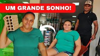 MUNDICO E JUCÉLIA NA LOJA DE CONSTRUÇÃO 