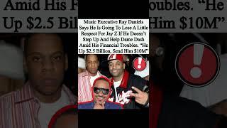 Jay-Z Has $2.5B… But Won’t Help Dame Dash? Ray Daniels Says That’s Cold! #jayz #raydaniels #shorts