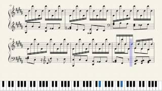 La Campanella by Franz Liszt: sheet music.