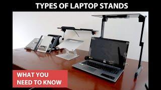 Types of Laptop Stands and their Ergonomics (Watch This Before you Buy!)