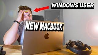 Lifelong Windows user tries the NEW Macbook PRO!