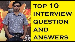 Top Fresher Job Interview Question Answers